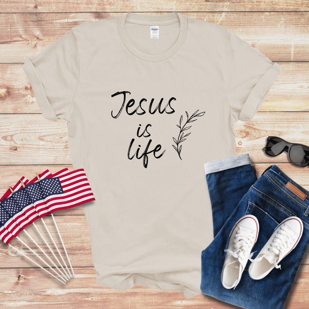 Jesus is Life Unisex Softstyle T-Shirt