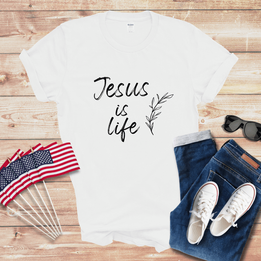 Jesus is Life Unisex Softstyle T-Shirt