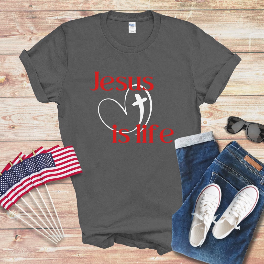 Jesus is Life 3 Unisex Softstyle T-Shirt