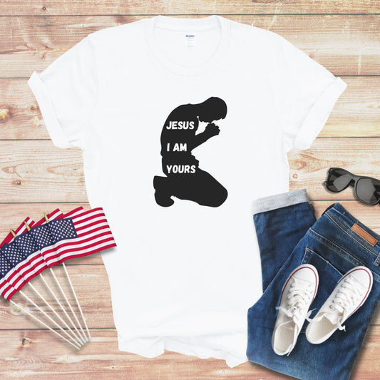 Jesus I Am Yours Unisex Softstyle T-Shirt