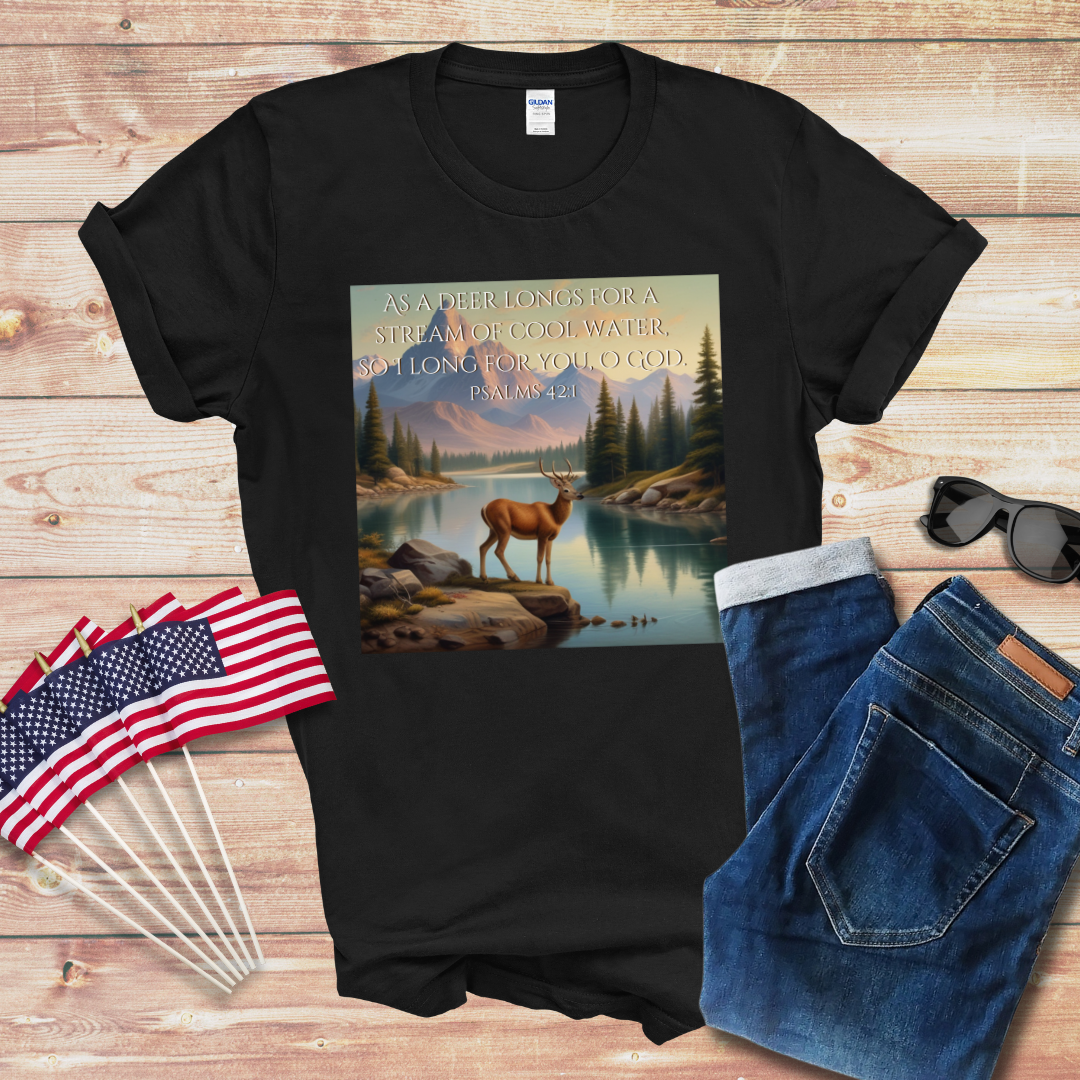 As a Deer Unisex Softstyle T-Shirt