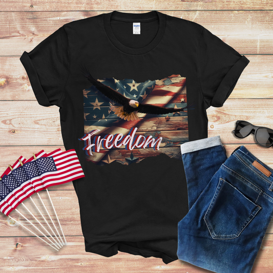 Freedom Eagle 1 Unisex Softstyle T-Shirt