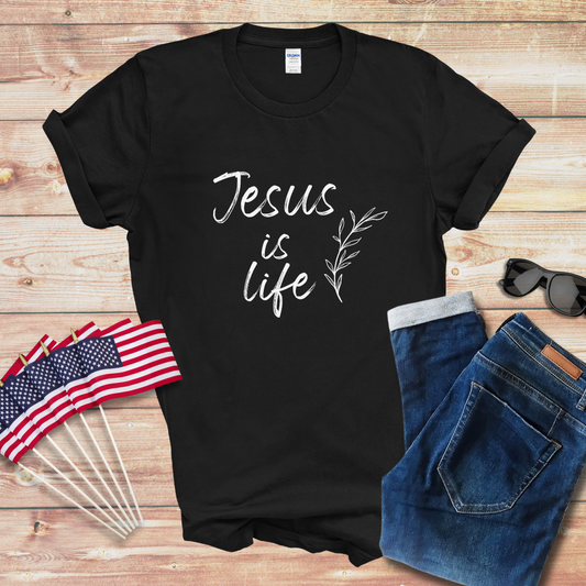 Jesus is Life Unisex Softstyle T-Shirt