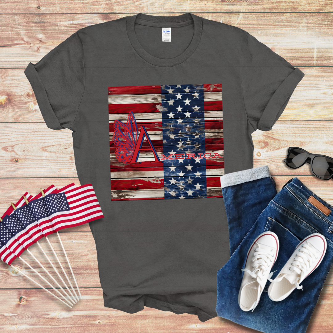 America 3 Unisex Softstyle T-Shirt