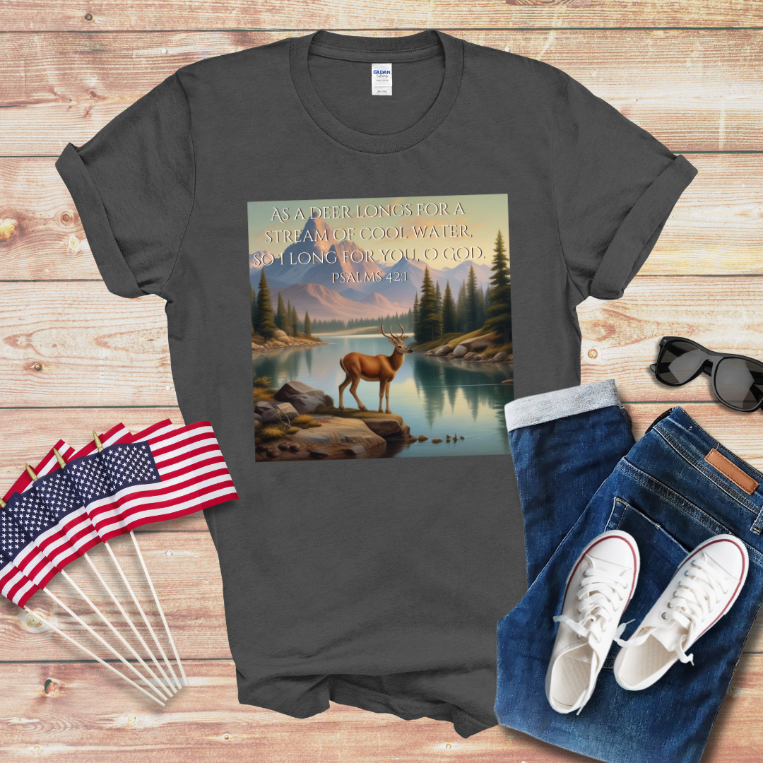 As a Deer Unisex Softstyle T-Shirt