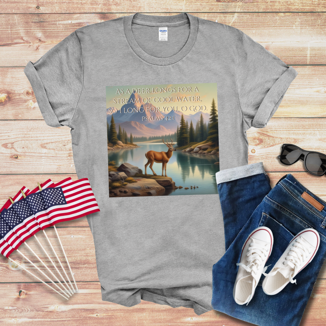 As a Deer Unisex Softstyle T-Shirt