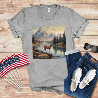 As a Deer Unisex Softstyle T-Shirt