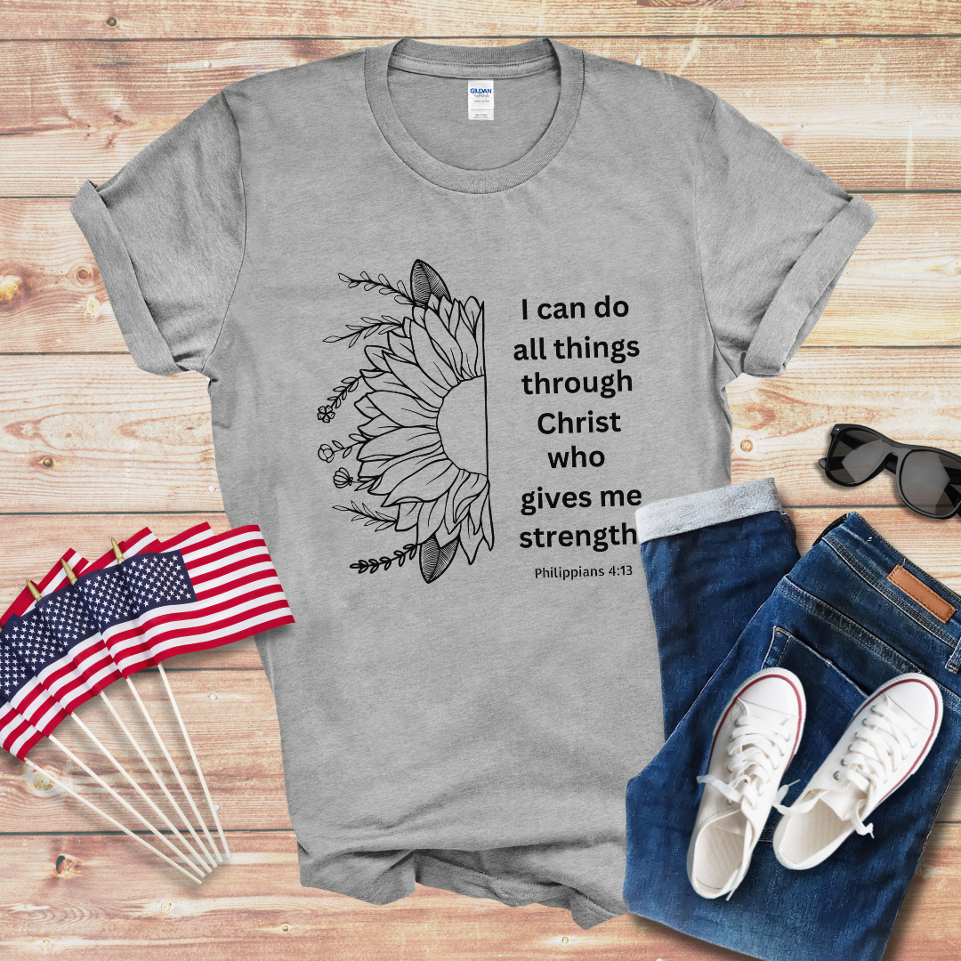 I Can Do All Things 1 Unisex Softstyle T-Shirt