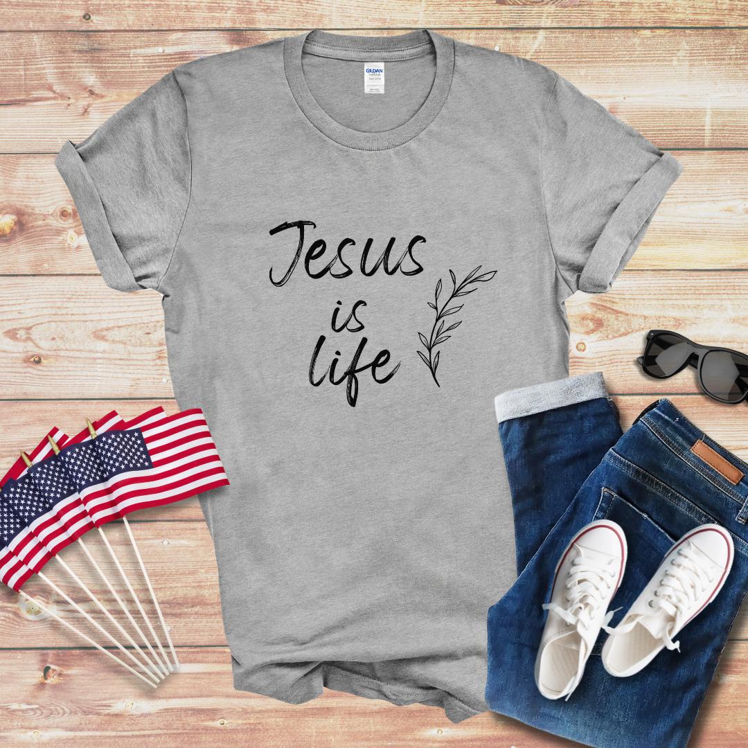 Jesus is Life Unisex Softstyle T-Shirt