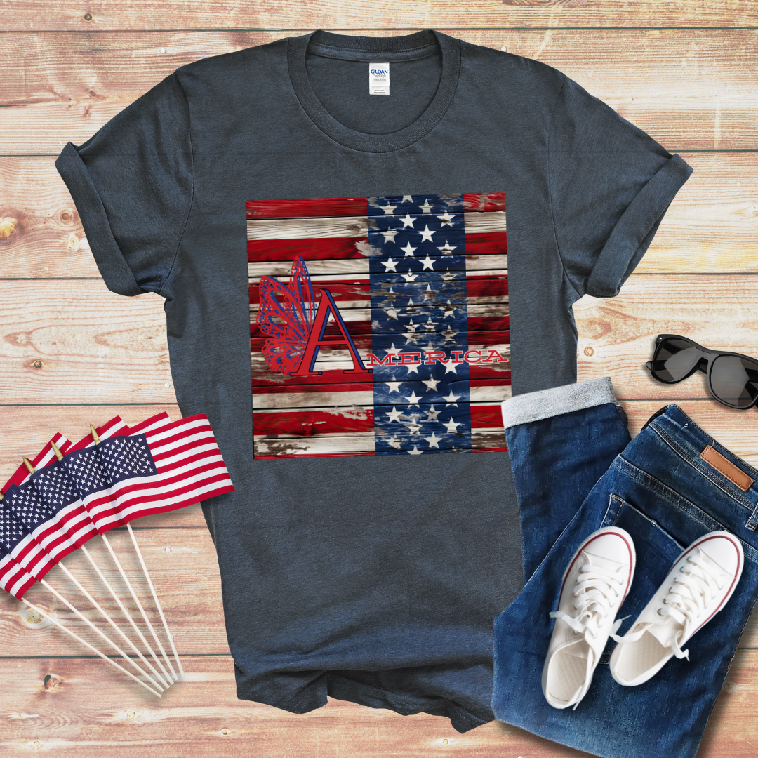 America 3 Unisex Softstyle T-Shirt