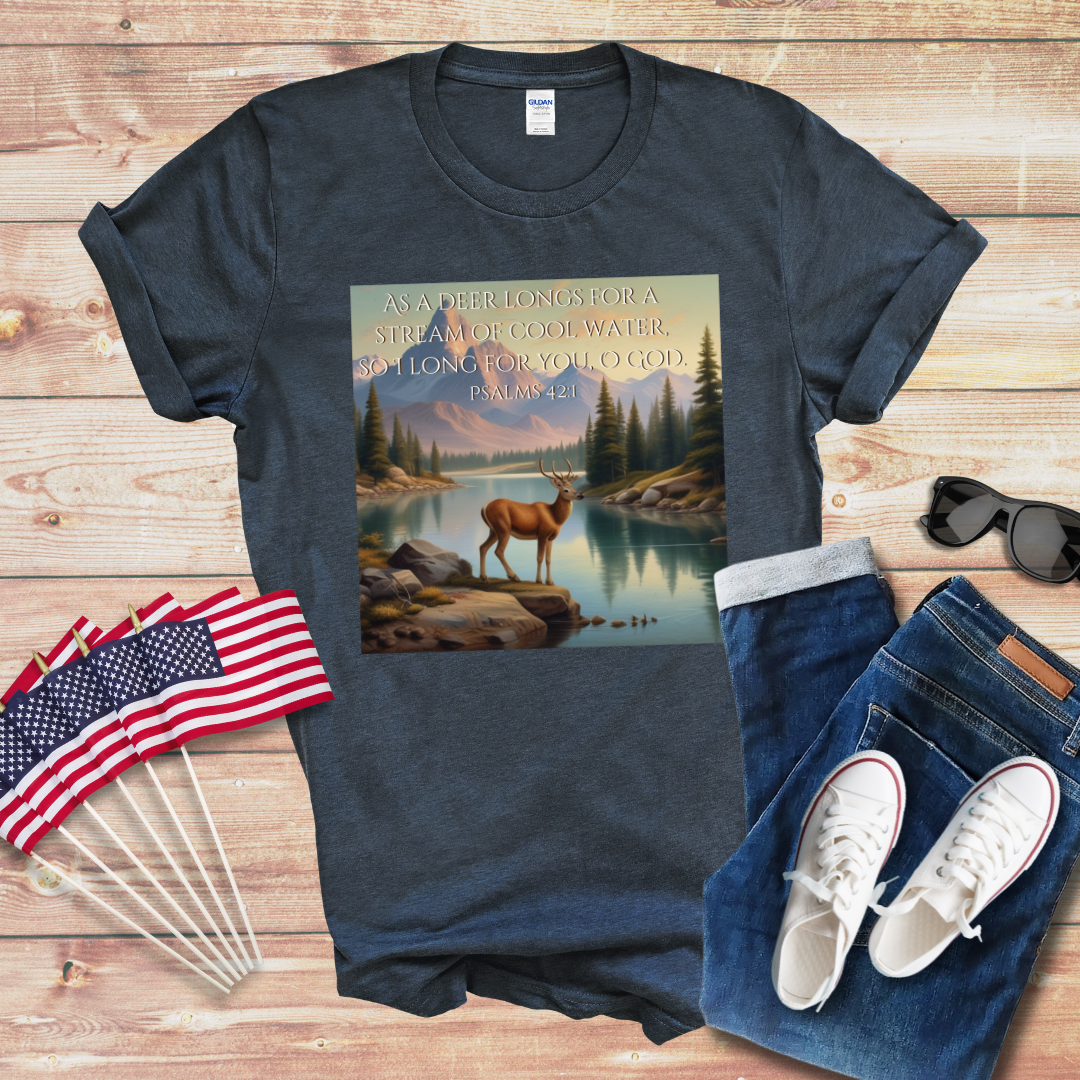 As a Deer Unisex Softstyle T-Shirt