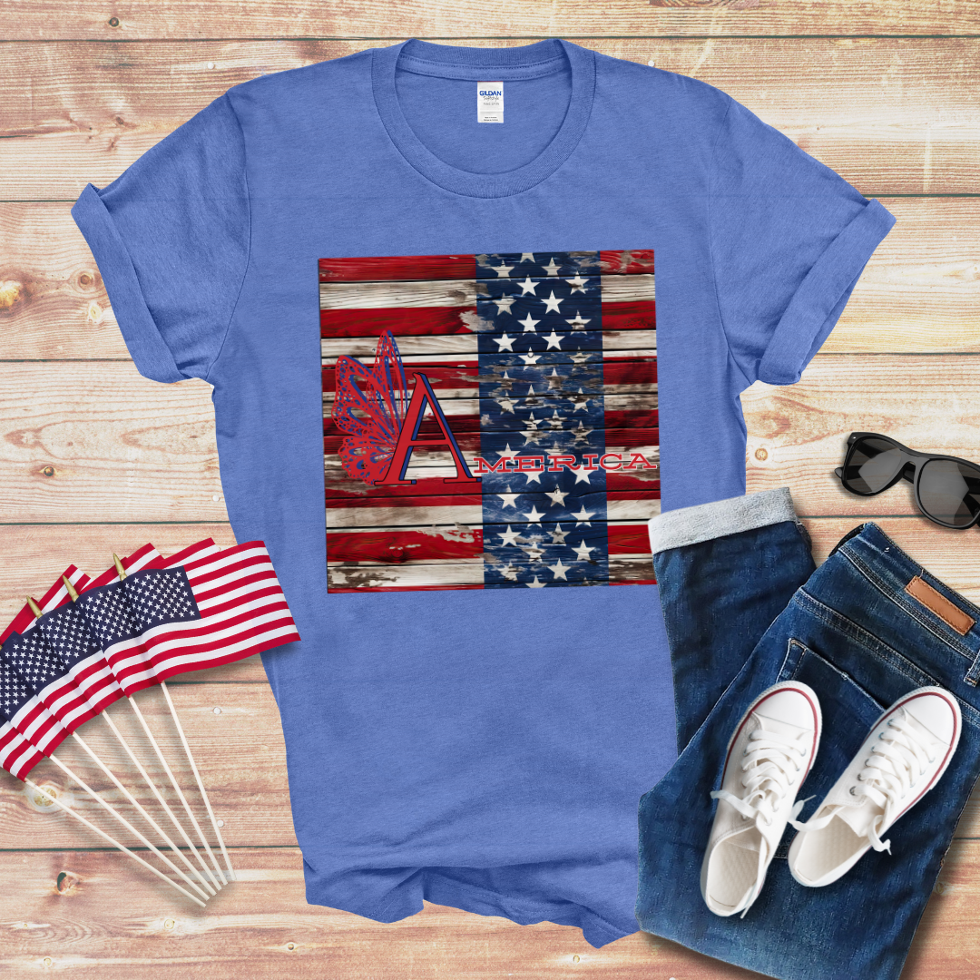 America 3 Unisex Softstyle T-Shirt