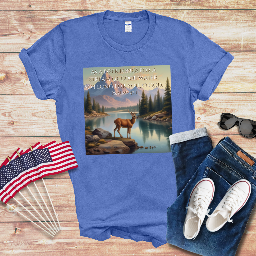 As a Deer Unisex Softstyle T-Shirt