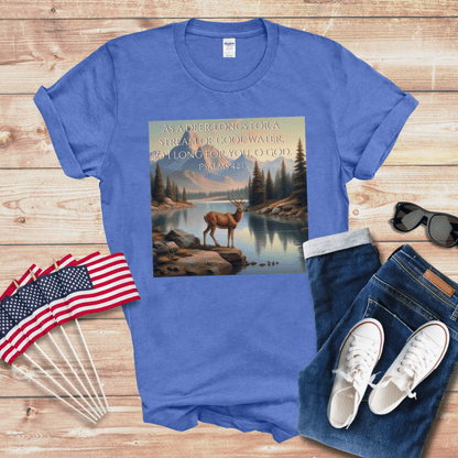 As a Deer Unisex Softstyle T-Shirt