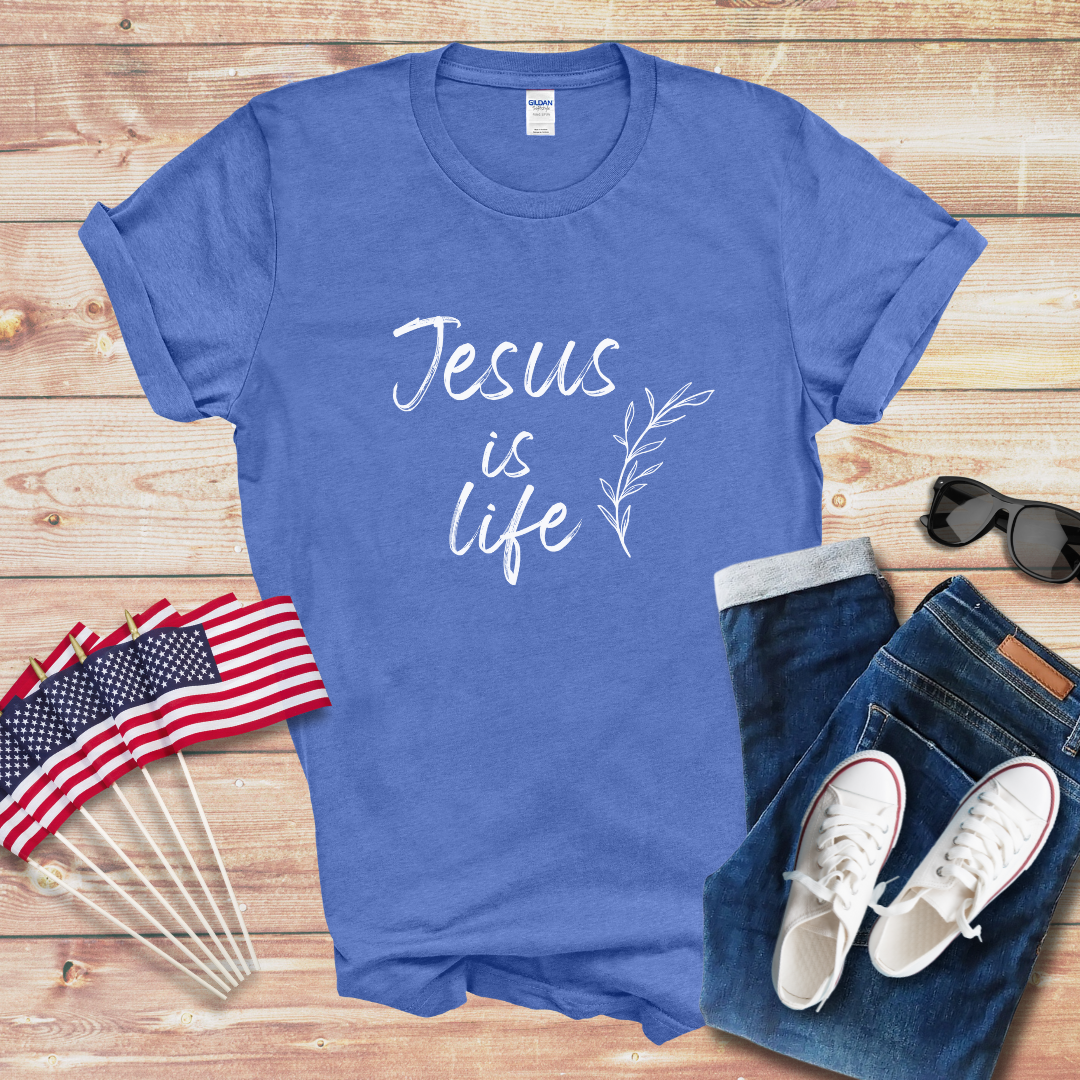 Jesus is Life Unisex Softstyle T-Shirt