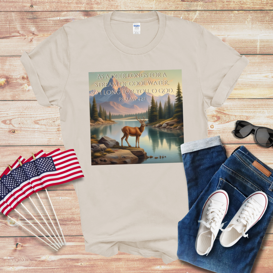 As a Deer Unisex Softstyle T-Shirt