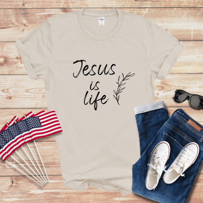 Jesus is Life Unisex Softstyle T-Shirt