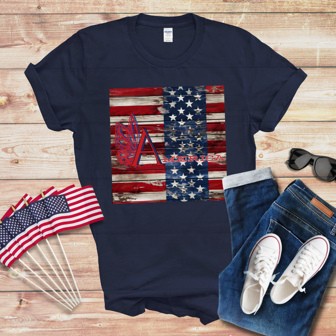 America 3 Unisex Softstyle T-Shirt