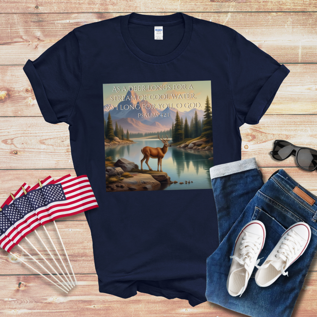 As a Deer Unisex Softstyle T-Shirt