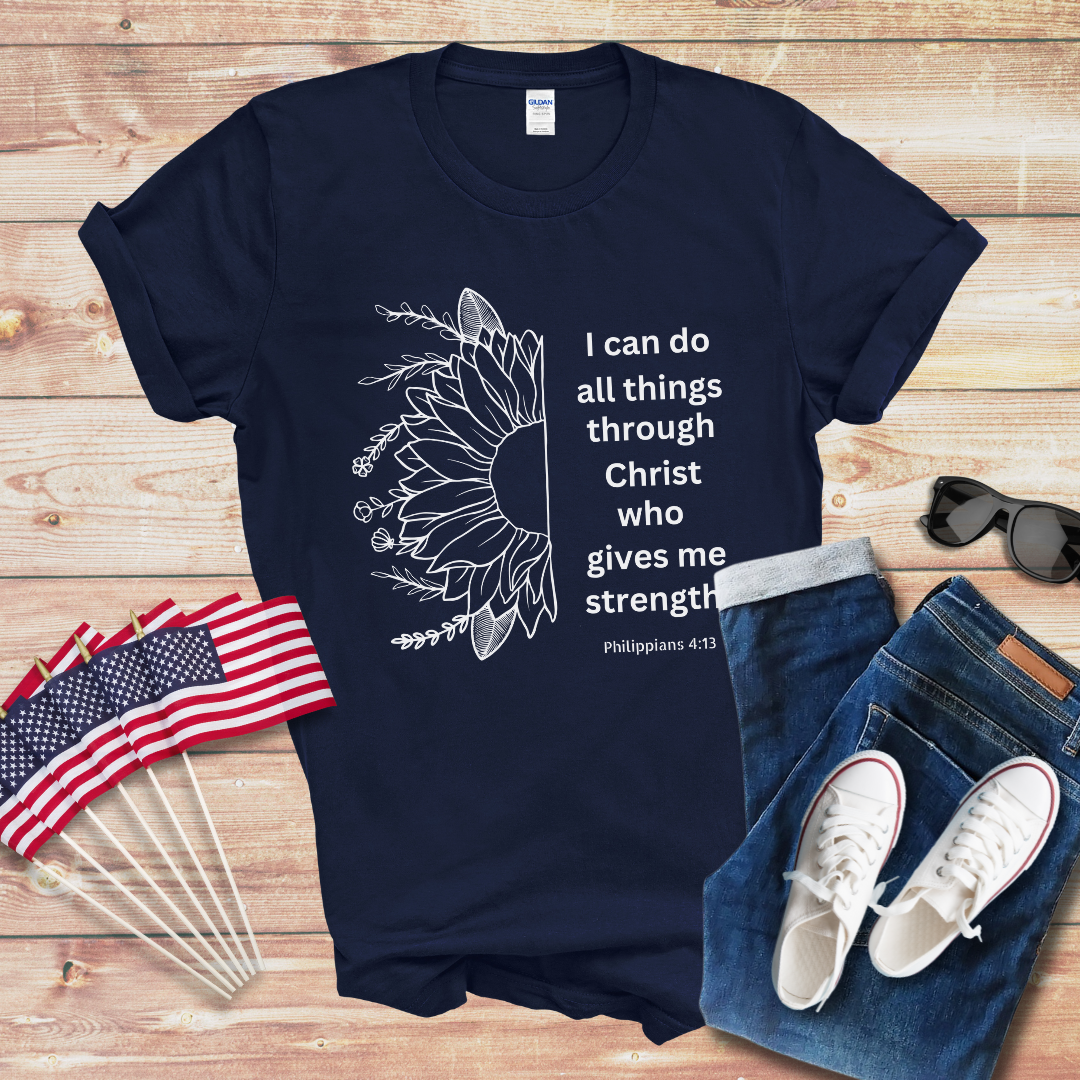 I Can Do All Things 1 Unisex Softstyle T-Shirt