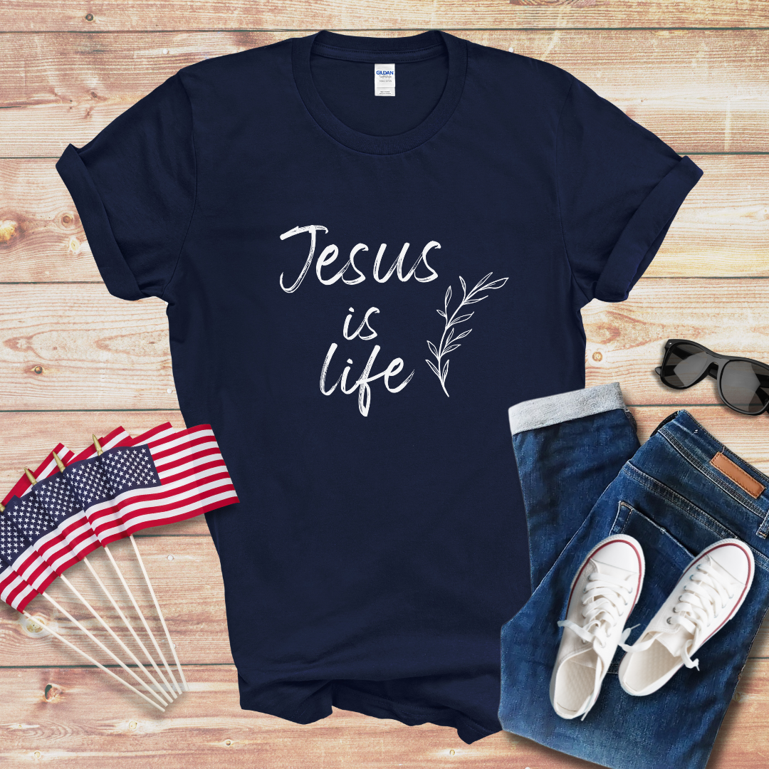 Jesus is Life Unisex Softstyle T-Shirt