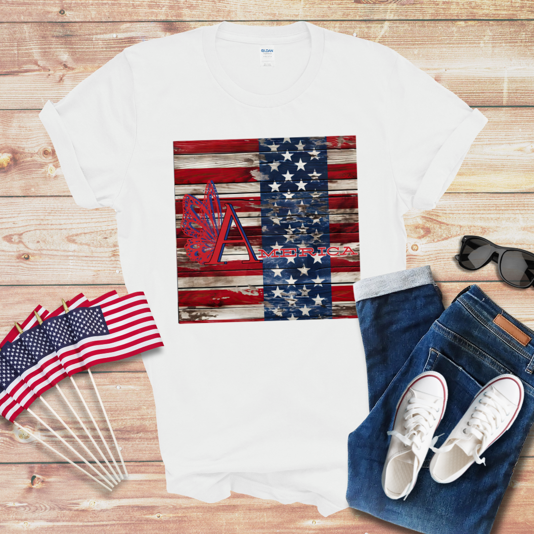 America 3 Unisex Softstyle T-Shirt