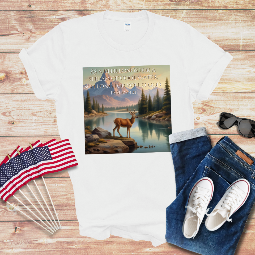 As a Deer Unisex Softstyle T-Shirt