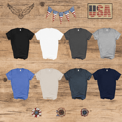 American Born and Bred 1 Unisex Softstyle T-Shirt
