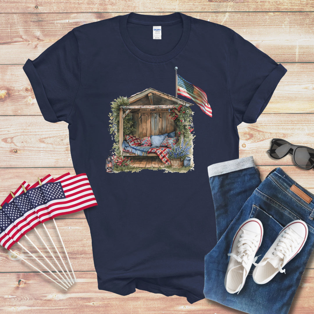 The Comfortable Patriot Unisex Softstyle T-Shirt