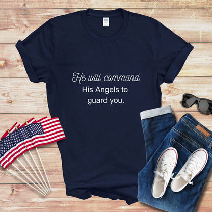 He Will Command Unisex Softstyle T-Shirt