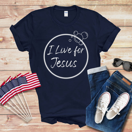 I Live Unisex Softstyle T-Shirt