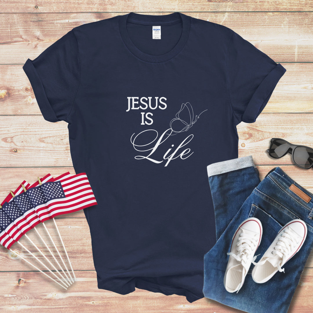 Jesus is Life 4 Unisex Softstyle T-Shirt