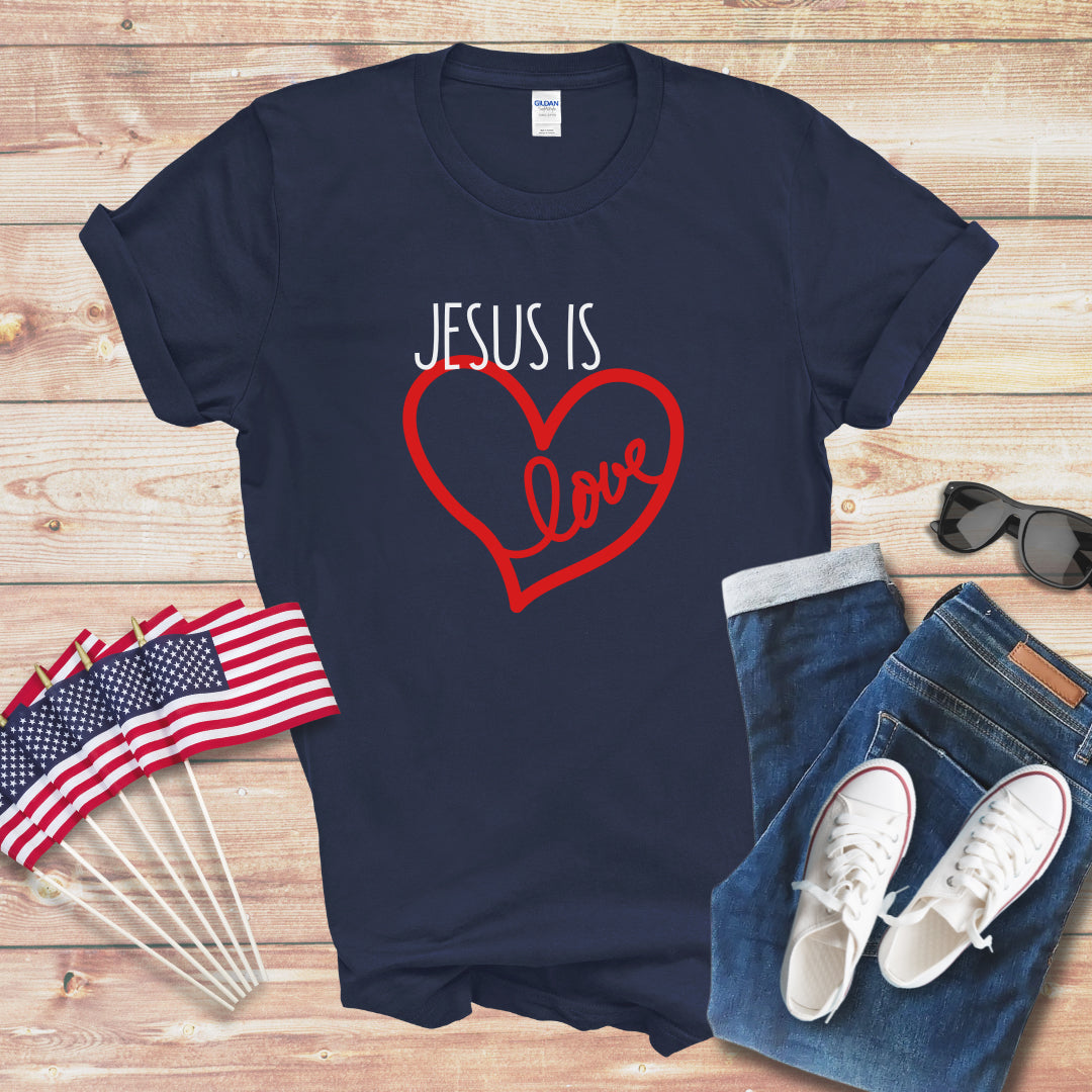 Jesus is Love Unisex Softstyle T-Shirt