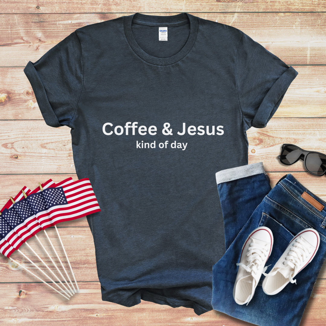 Coffee and Jesus Unisex Softstyle T-Shirt