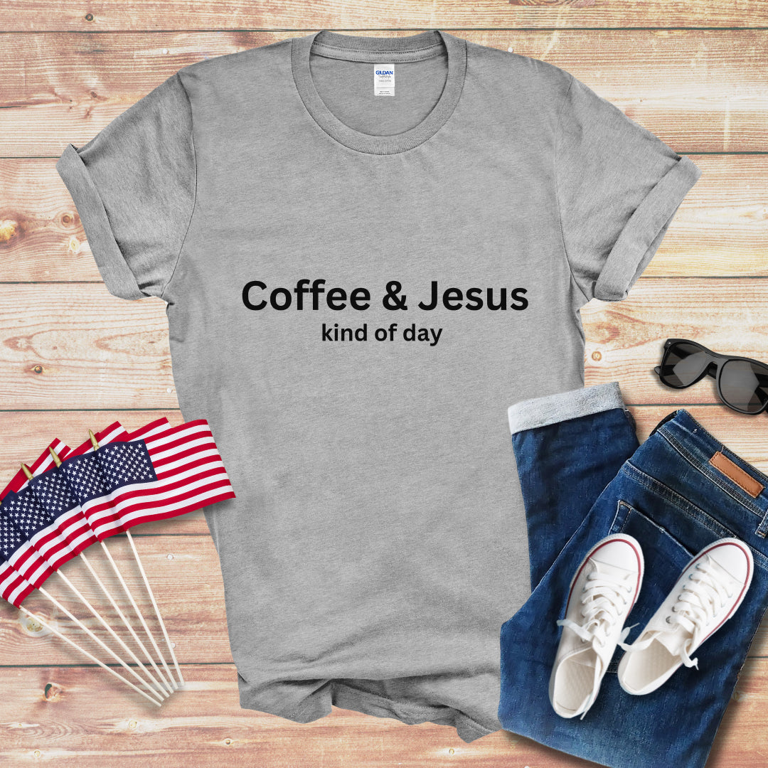 Coffee and Jesus Unisex Softstyle T-Shirt