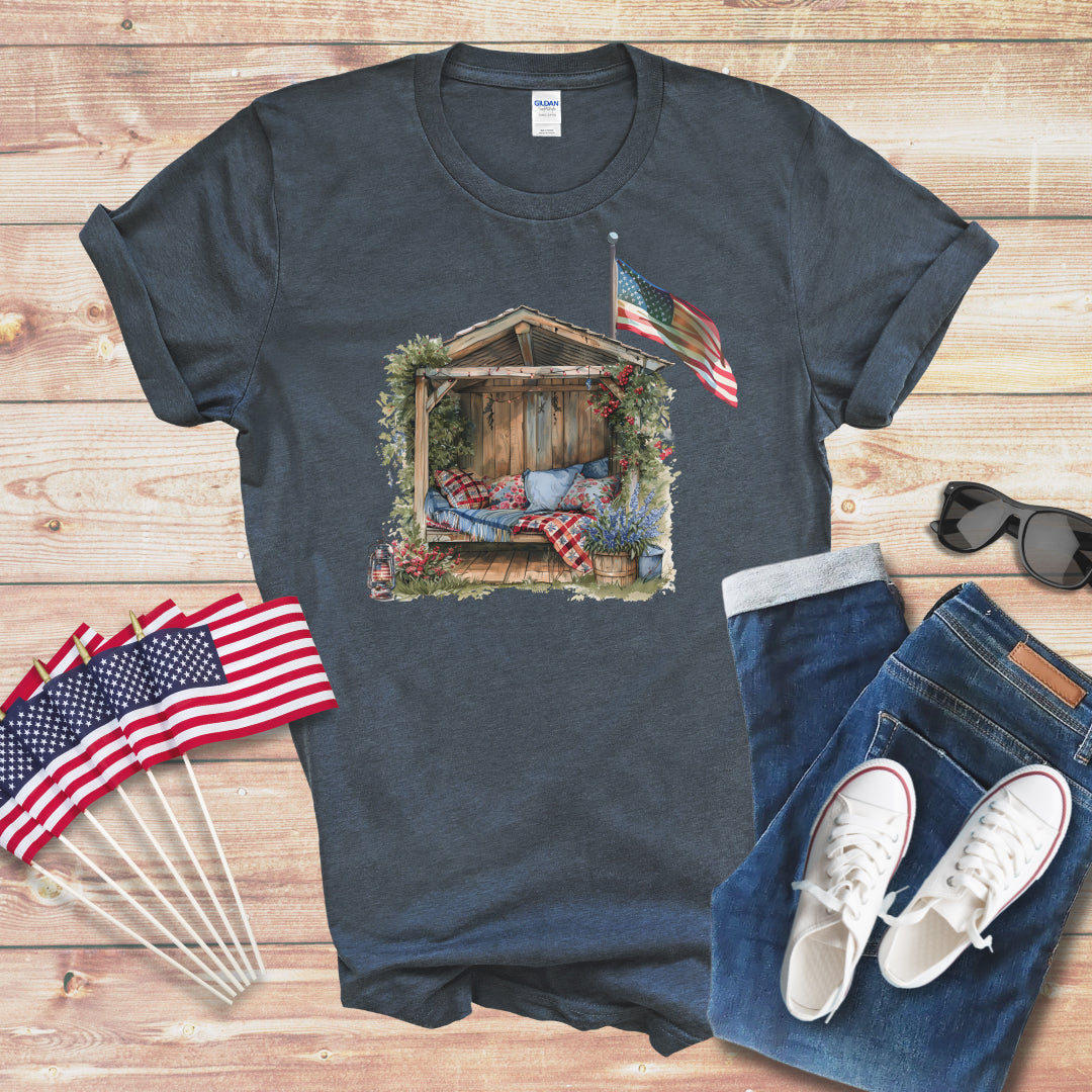 The Comfortable Patriot Unisex Softstyle T-Shirt