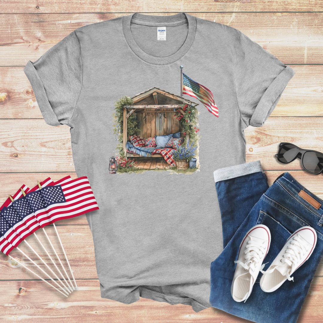 The Comfortable Patriot Unisex Softstyle T-Shirt