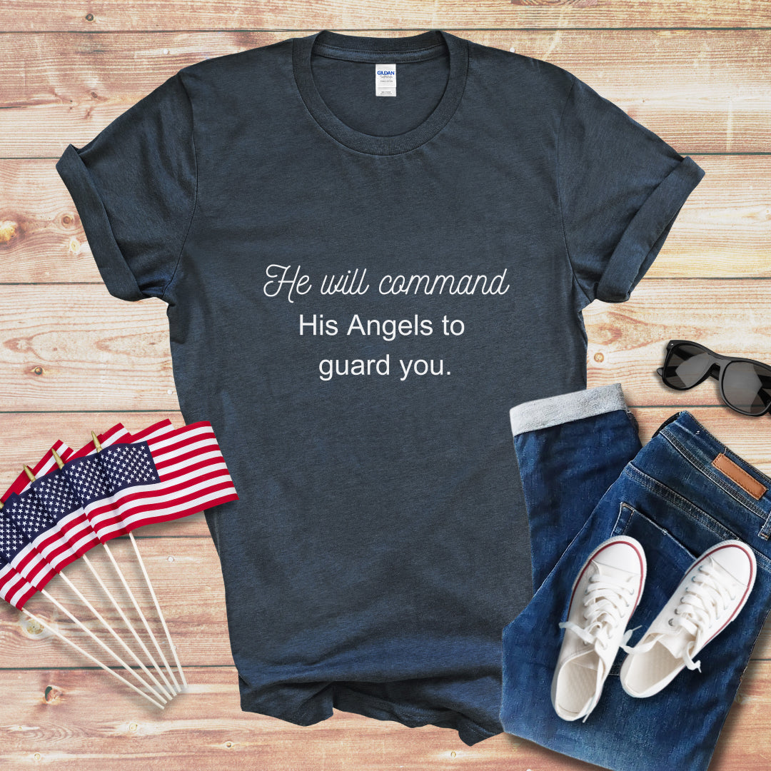 He Will Command Unisex Softstyle T-Shirt