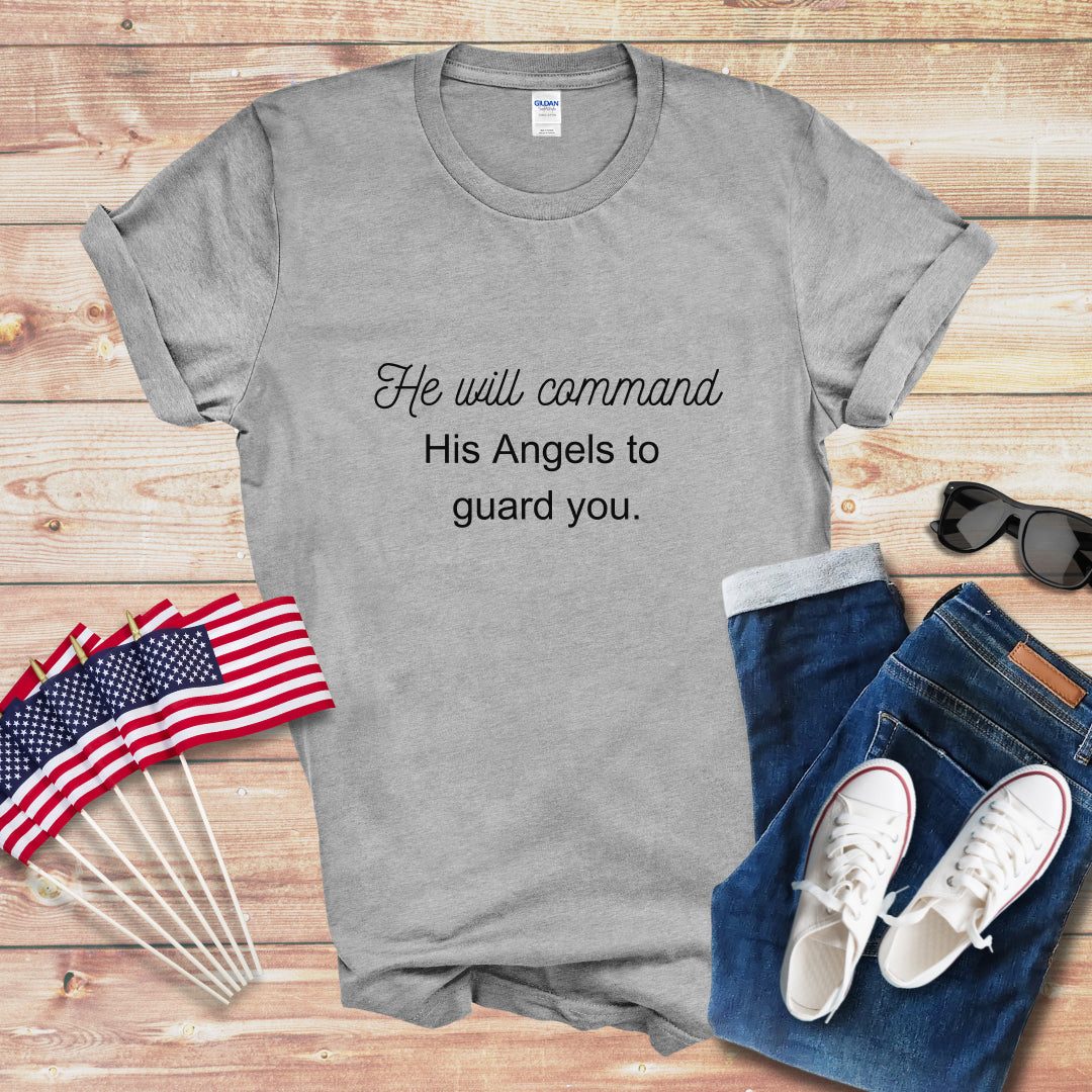 He Will Command Unisex Softstyle T-Shirt