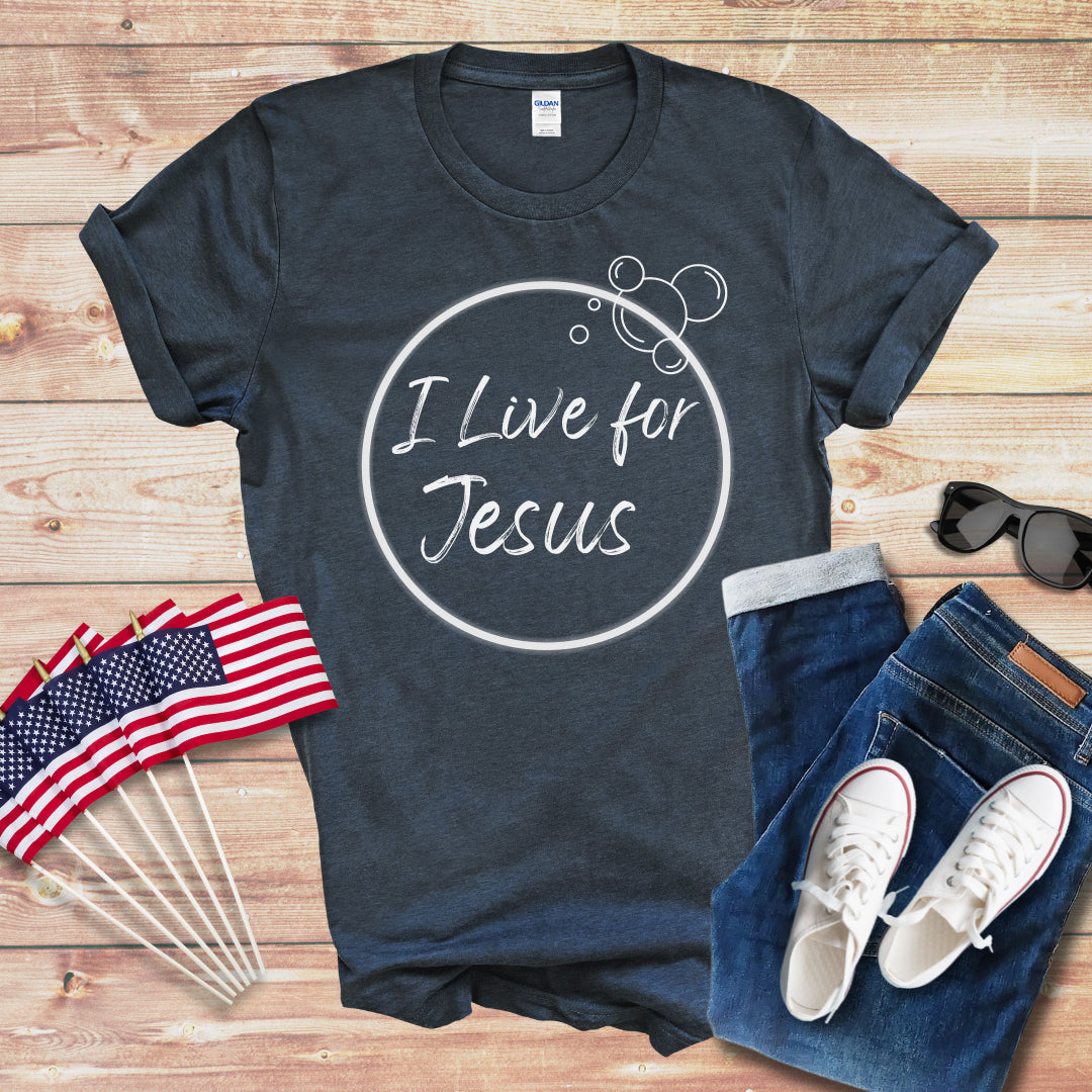 I Live Unisex Softstyle T-Shirt