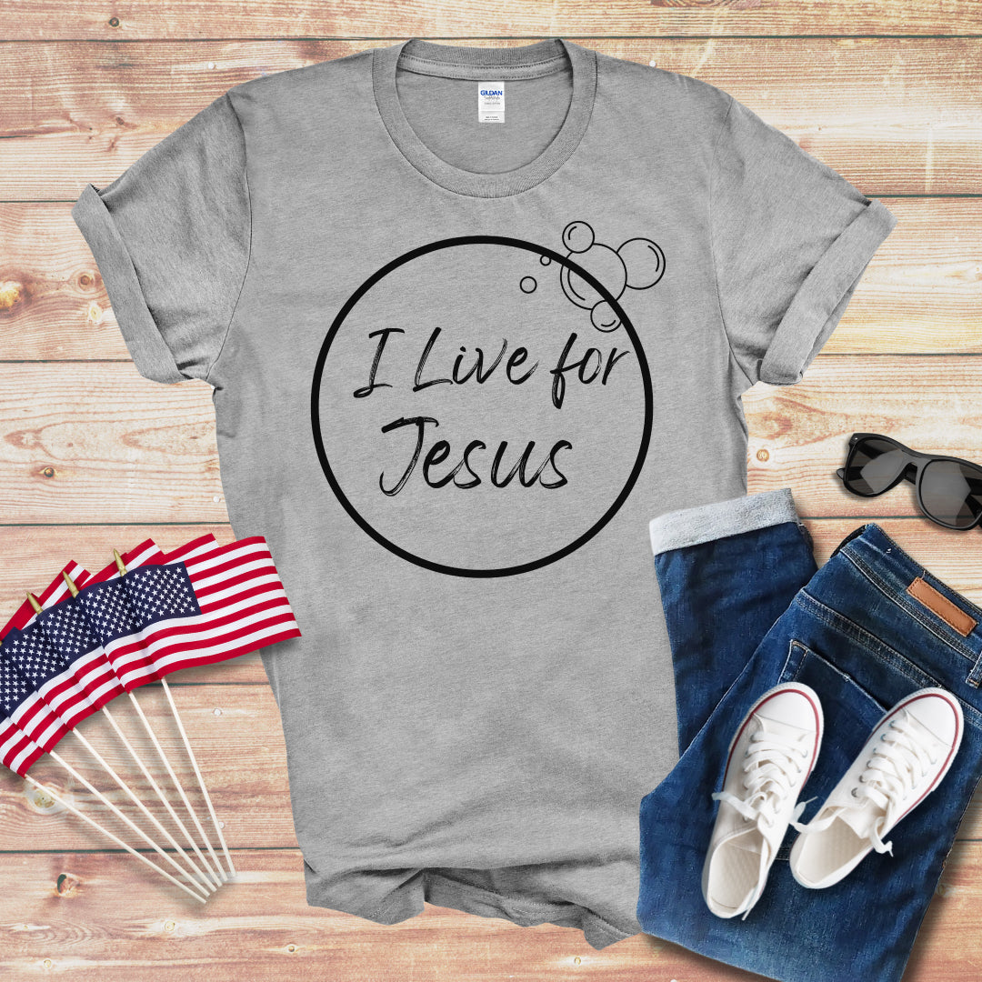 I Live Unisex Softstyle T-Shirt