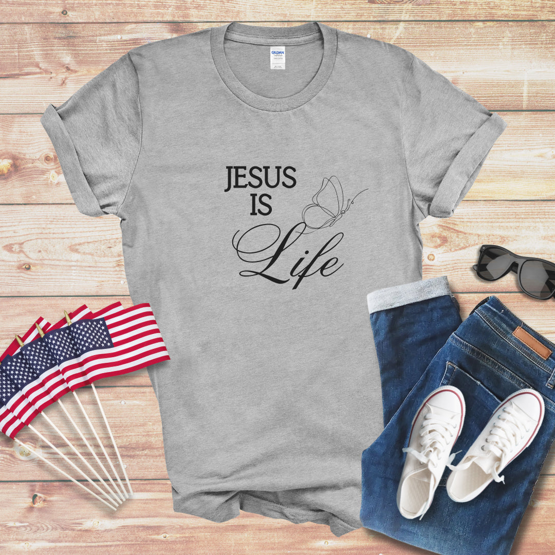 Jesus is Life 4 Unisex Softstyle T-Shirt