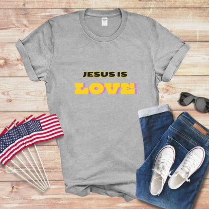 Jesus is Love 1 Unisex Softstyle T-Shirt