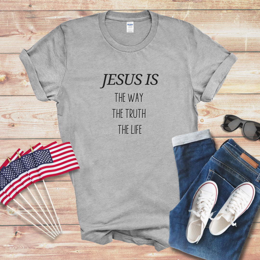 Jesus Is The Way Unisex Softstyle T-Shirt