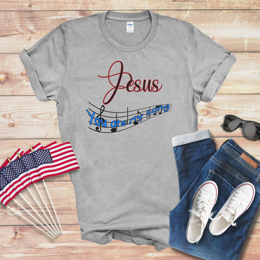 Jesus You are My Song 2 Unisex Softstyle T-Shirt