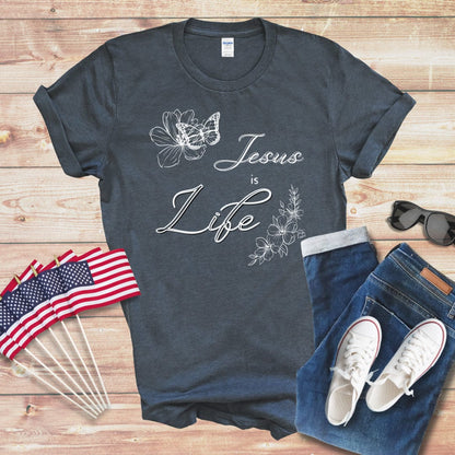 Jesus is Life 2 Unisex Softstyle T-Shirt