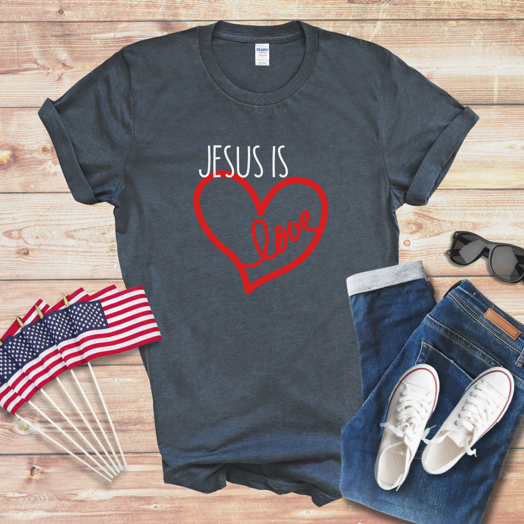 Jesus is Love Unisex Softstyle T-Shirt