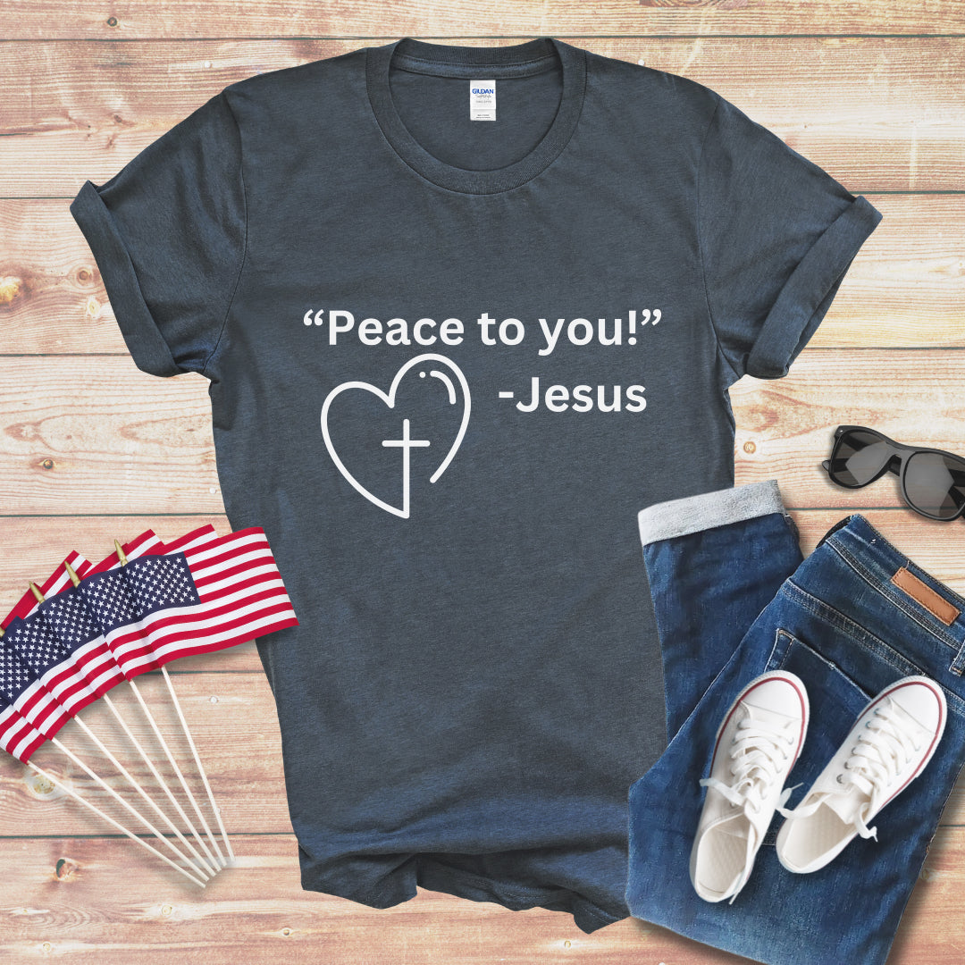 Peace to You Unisex Softstyle T-Shirt