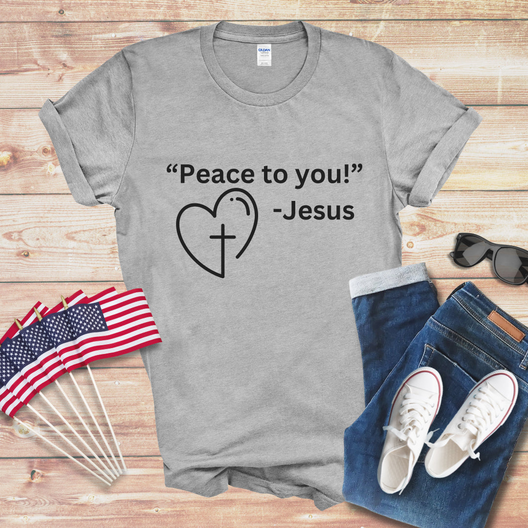 Peace to You Unisex Softstyle T-Shirt