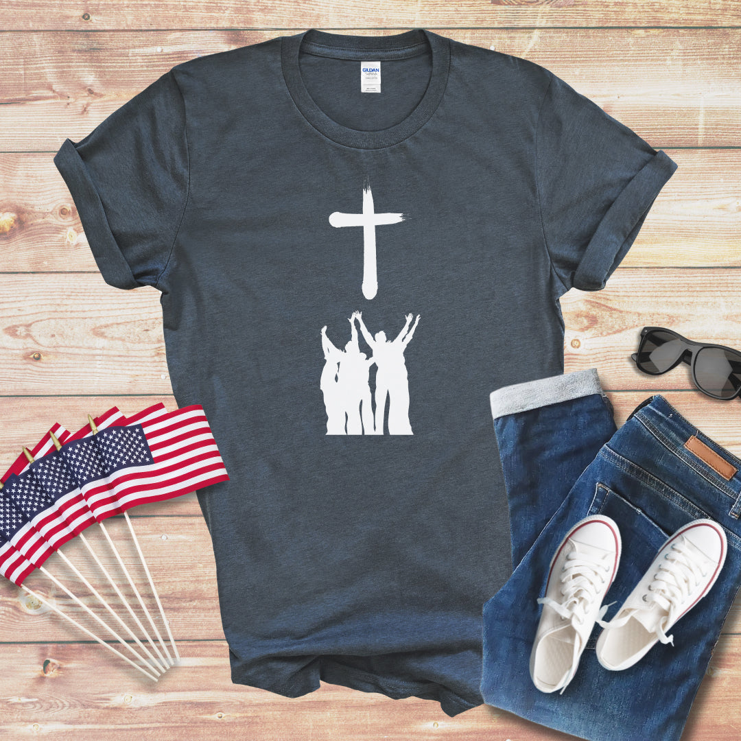 Praising (No words) Unisex Softstyle T-Shirt